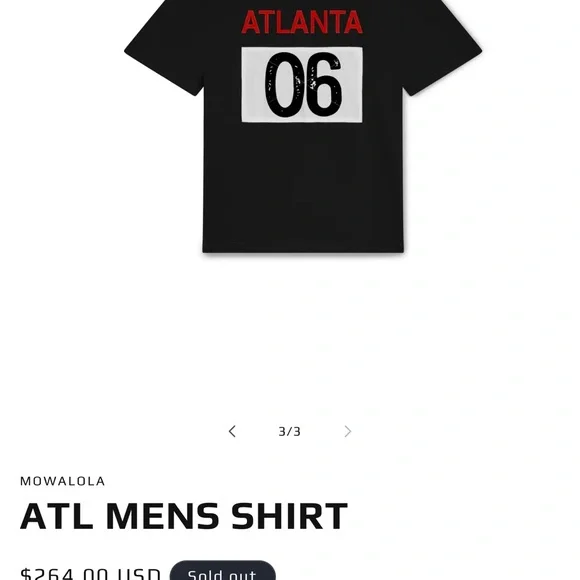 新品 MOWALOLA MENS ATL SHIRT 即日発送可能‼️ ATL MENS SHIRT – MOWALOLA